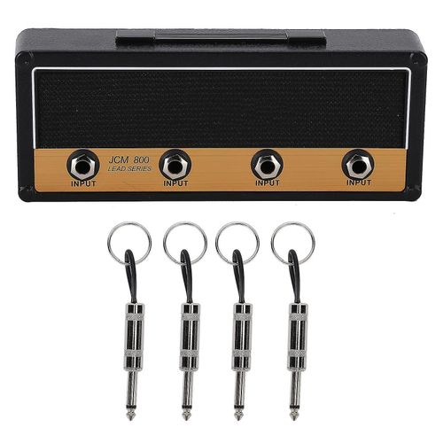 Porte-Clés De Guitare Mural Cintre Rack Suspendu Porte-Clés Pour Décor De Bureau À Domicile