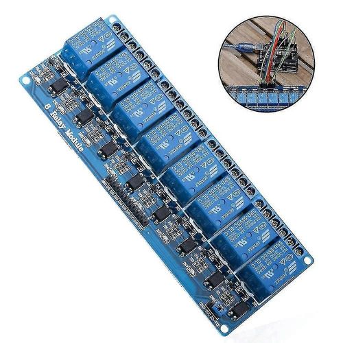 Module Relais Channel DC 5V avec Optocoupleur Compatible avec Arduino Uno R3 Mega 1280 Dsp Arm Pic Avr