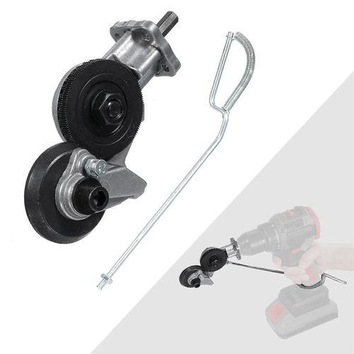 Perceuse électrique, coupe-plaque, grignoteuse en métal, perceuse en métal, coupe-tôle, couteau à tôle pour couper le fer, tôle blanche, acier, cuivre, aluminium