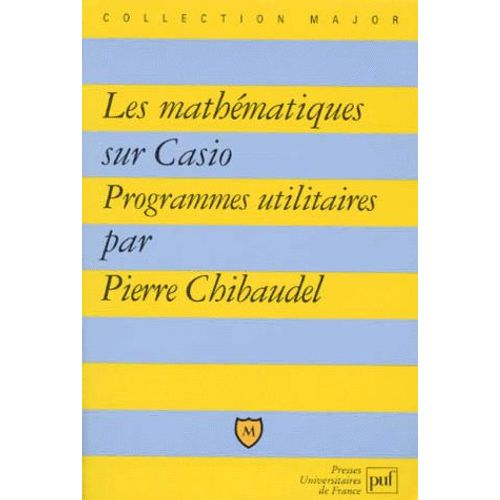 Les Mathématiques Sur Casio - Programmes Utilitaires