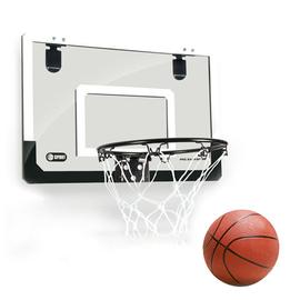 COSTWAY Mini Panier de Basket avec Filet 46CM Anneau de Basketball Mural en  Acier Intérieur/Extérieur pour Enfants/ Adultes