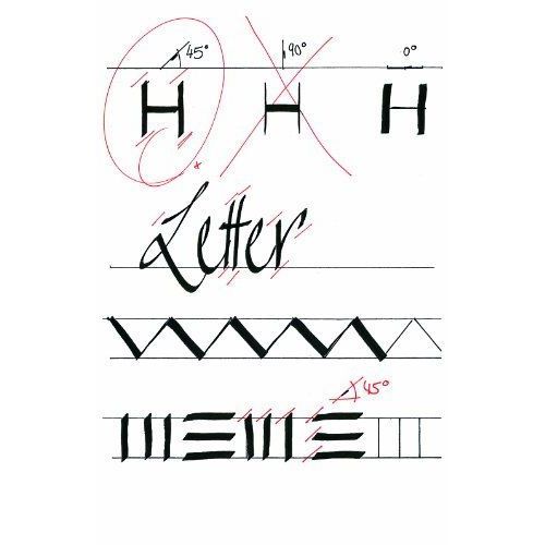 Edding Lot De 10 Feutres Calligraphie 1255 Noir (5.0) 5 Mm
