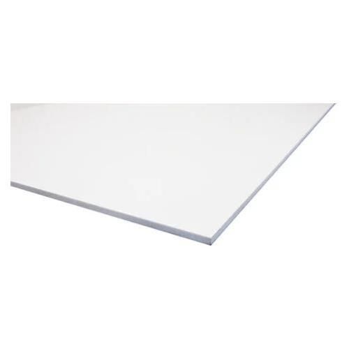 Plaque PVC expansé blanc - Coloris - Blanc, Epaisseur - 3 mm, Largeur - 100 cm, Longueur - 200 cm, Surface couverte en m² - 2 / L: 200 cm / l: 100 cm / E: 3 mm / Blanc