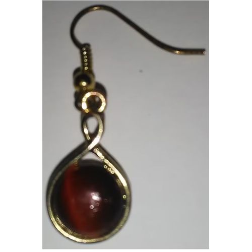 Bijou Fantaisie - Boucles D' Oreilles Pour Oreilles Percées - En Métal - Ronde