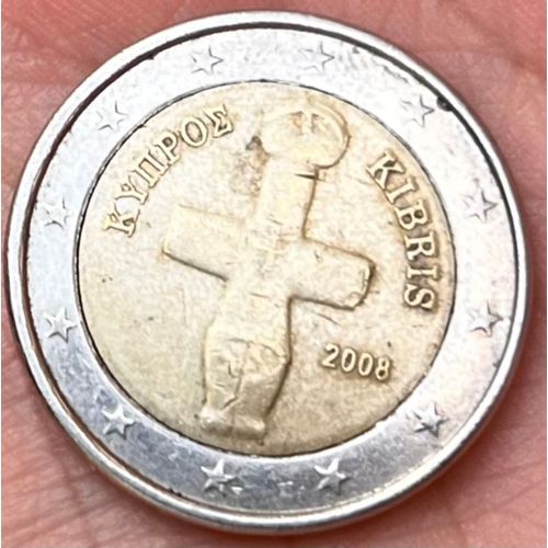 Pièces 2€ Kibris 2008