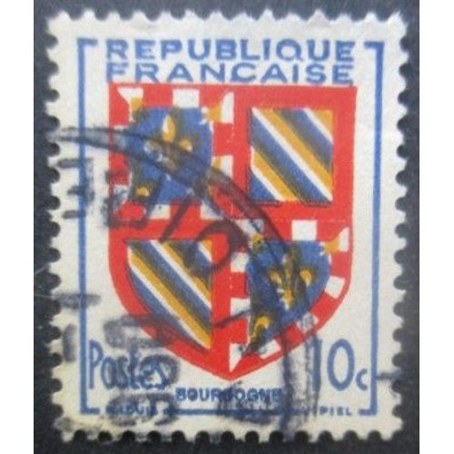France N°834 Armoirie De Bourgogne Oblitéré