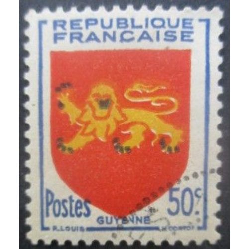 France N°835 Armoirie De Guyenne Oblitéré