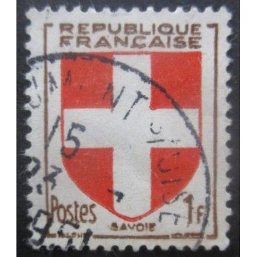 France N°836 Armoirie De Savoie Oblitéré