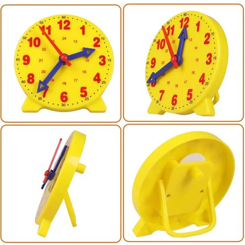 Horloge D'apprentissage Pour Enfants, Horloges D'apprentissage Pour Étudiants, Temps D'enseignement 12/24 Heures
