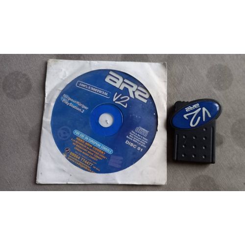 Action Replay Ar2 V2 Ps2 Loose Pal Sony Playstation 2