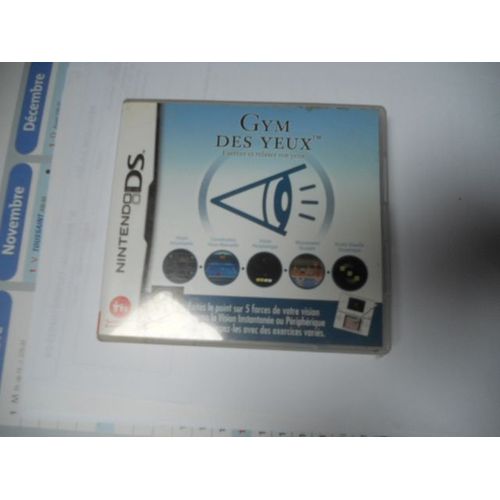 Boîtier Nintendo Ds Gym Des Yeux + Livret