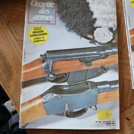 Revue Gazette Armes N°103 1982 Armi Jager Pedersoli Armes Blanches Monarchie