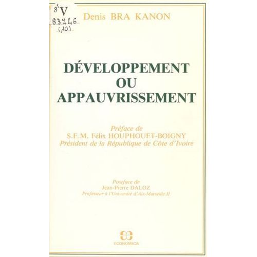 Développement Ou Appauvrissement