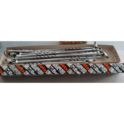 Jeu de clés à douilles à tête articulée Beta 953TX/S8 Torx