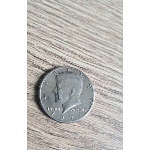 1/2 Pièce Half Dollar Usa Kennedy 1971