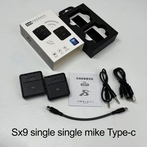 Système de microphone cravate sans fil Bluetooth pour appareil photo, tablette, téléphone, vlog