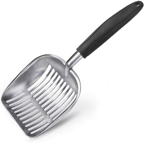 Pelle À Litière Pour Chat En Alliage D'aluminium Durable, Manche Long Et Pelle Profonde