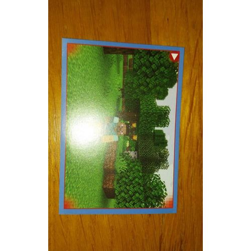 Carte Minecraft Panini 123