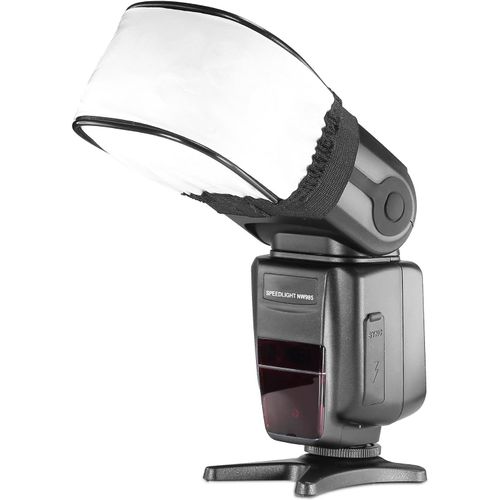 NEEWER Bouchon Universel Doux Mini Flash Bounce Diffuseur Compatible avec Canon, Nikon, Godox, Yongnuo, Neewer TT560 NW550 NW561 NW570 NW580 NW625 NW635 NW-670 750II NW645 NW655 Flash Speedlite