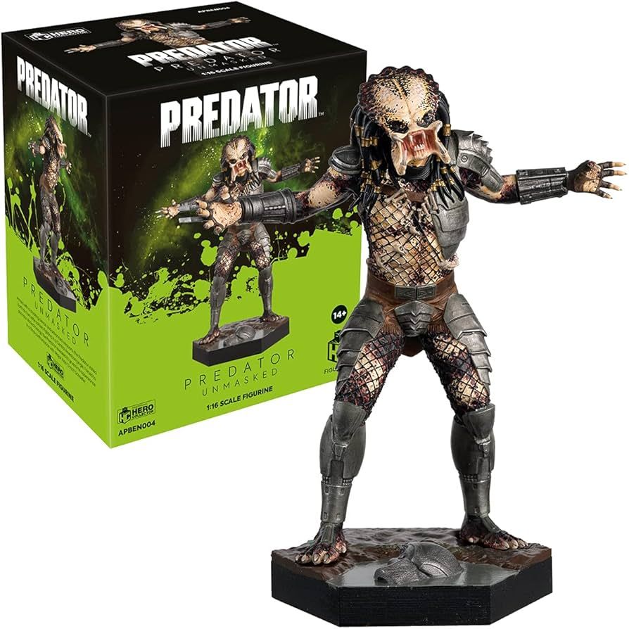 Figurine Collection Eaglemoss - Predator : Unmasked (Hero Collector) 14 Cm.
