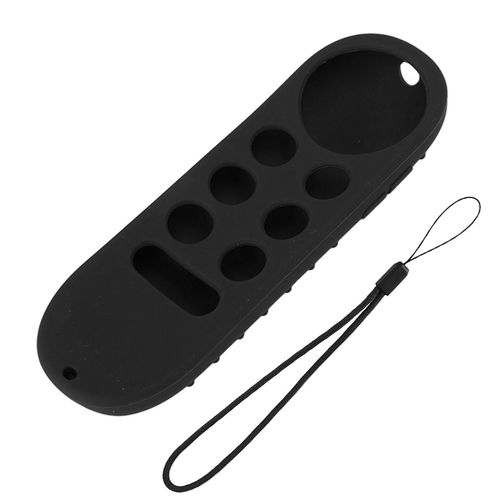 Housse de protection pour télécommande Étui en silicone pour Chromecast avec télécommande Google TV Noir