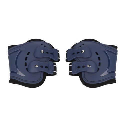 Bottes De Jambe Arrière De Cheval Respirant Réglable Absorbant Les Chocs Empêcher Le Glissement Boulet De Cheval Pour Sauter Bleu L