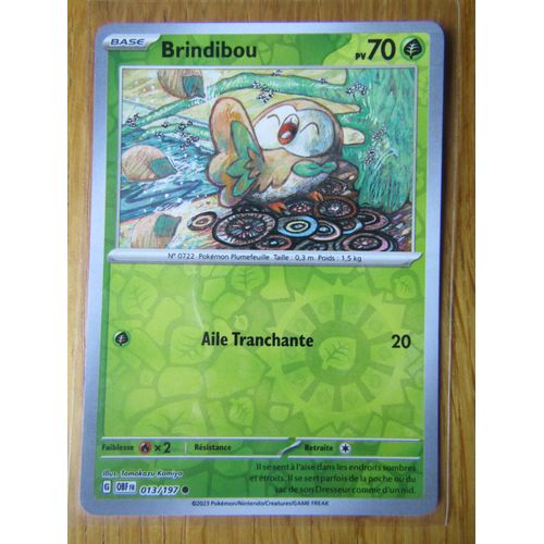 Brindibou - Reverse - 013/197 - Flammes Obsidiennes