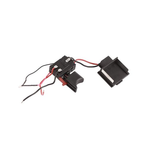 Noir à vitesse réglable CW / CCW perceuse électrique interrupteur 7.2V-24V DC