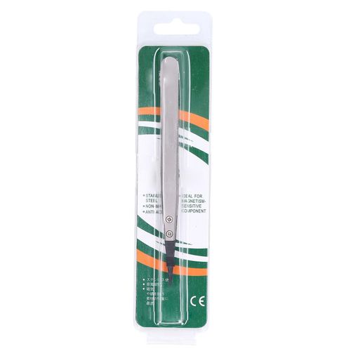 Pince À Épiler À Pointe Pointue Pince À Épiler En Plastique En Fibre De Carbone Précise À Haute Dureté Antistatique Pour La Microélectronique Emiconductor 