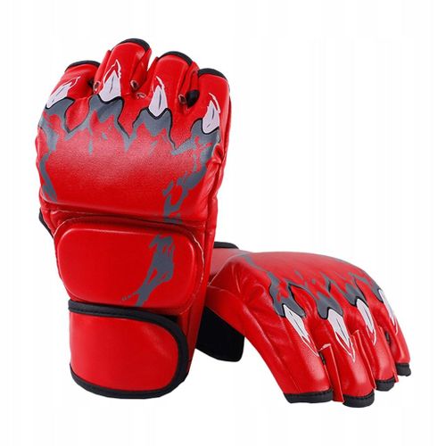 Gants De Boxe Mma, Gants De Sport Durables Et Légers Tiger Claw Red