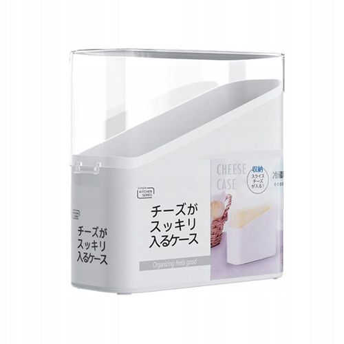 Récipient À Fromage Pour Accessoires De Réfrigérateur Avec Support À Tranches De Fromage Pivotant