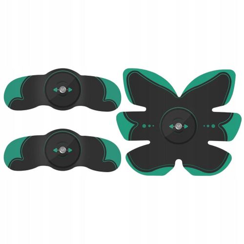 Stimulateur Musculaire Abdominal, Ceinture De Tonification Abdominale, Coussinet Vert