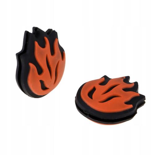 Raquette De Tennis 2 Pièces En Silicone Antichoc Orange