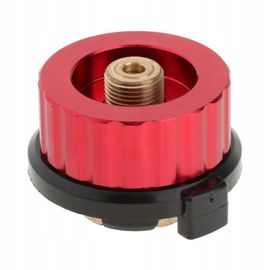 Adaptateur De Réservoir De Gaz Pour Camping En Plein Air, Randonnée, Pique-Nique, Connecteur De Réchaud De Type A, Rouge
