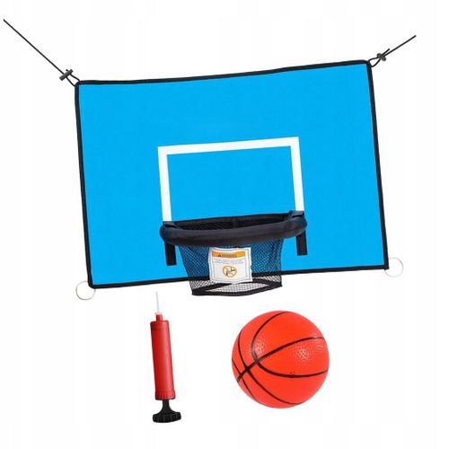 Mini Trampoline Panier De Basket-Ball D'arrière-Cour 45 Cm Ballon Orange