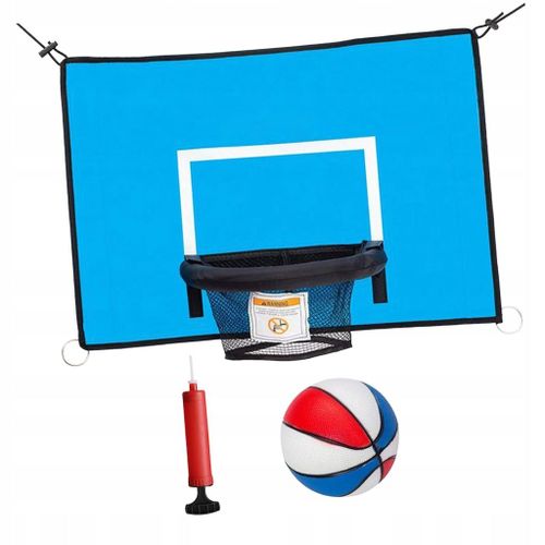 Mini Trampoline Panier De Basket-Ball Pour Jardin Ballon Coloré De 69 Cm De Diamètre