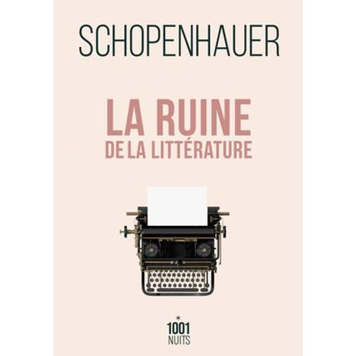 La Ruine De La Littérature