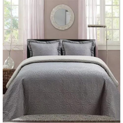Boutis Ultrasonic Bicolor 2 Places 220 X 240 Cm - Gris