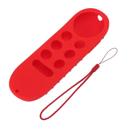 Housse de protection pour télécommande Étui en silicone pour Chromecast avec télécommande Google TV Rouge