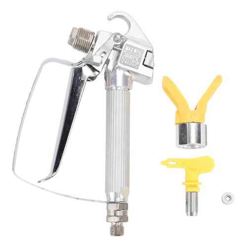 Pistolet de pulvérisation sans air avec buse Pistolet pulvérisateur portable haute pression pour la pulvérisation de peinture mastic Latex