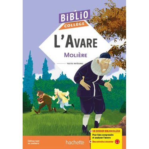 Bibliocollège - L'avare, Molière