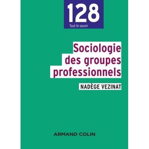 Sociologie Des Groupes Professionnels