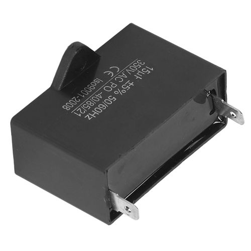 CONNOR Petit condensateur de generateur a essence CBB61 pour moteur de ventilateur de plafond 50/60 Hz 350 V CA 15 ¿ÌF