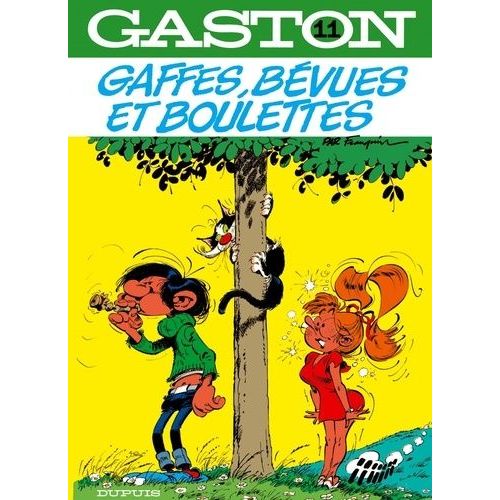 Gaston - Tome 11 - Gaffes, Bévues Et Boulettes