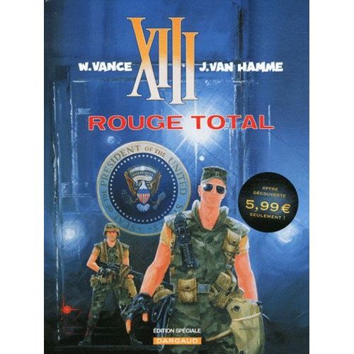 Xiii - Tome 5 - Rouge Total - Edition Spéciale