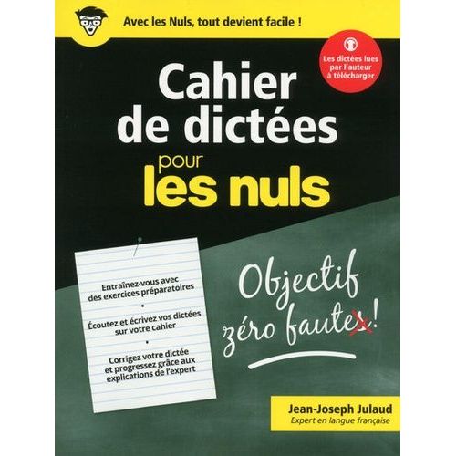 Cahier De Dictées Pour Les Nuls