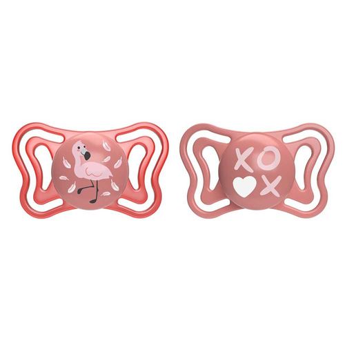 La Sucette Chicco Physio Light Silicone Rose 6-16m Pour Bébé