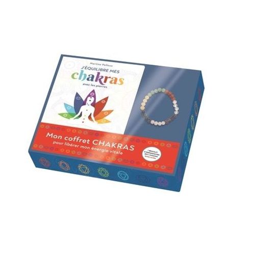 J'équilibre Mes Chakras Avec Les Pierres - Coffret Livre + Bracelet
