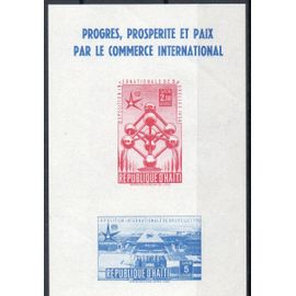Haïti Timbre Exposition Universelle De Bruxelles 1958