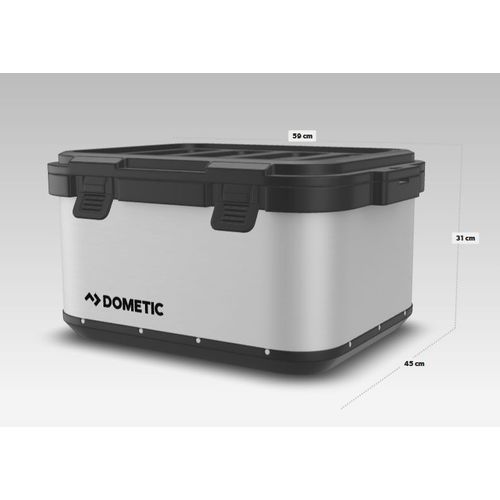 Dometic Go Hard Storage 50l (Pac H50) Coffre / Rangement Rigide (Boite Et Stockage Pour Van, Fourgon, Camping-Car Et Bateau...)